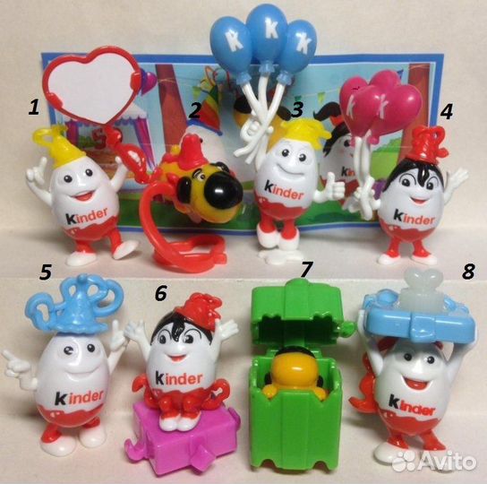 Серии Киндерино