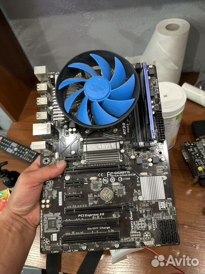 Материнская плата с процессором amd fx и памятью