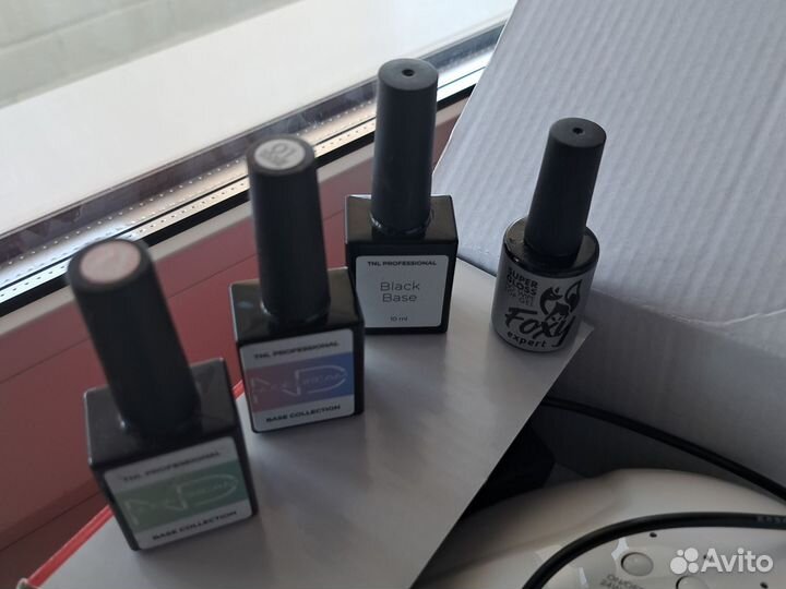 Лампа для маникюра 2 в 1 Sun и лаки в комплеке