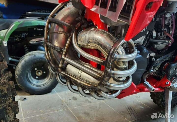 Защита резонатора Enduro 2т