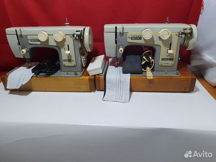 Швейная машинка Чайка 3 2штук