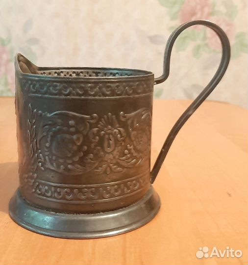 Подстаканник СССР богатырь