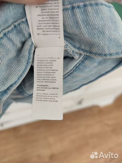 Джинсовая куртка для девочки 122