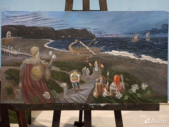 Морской пейзаж/Корабли/Бронь