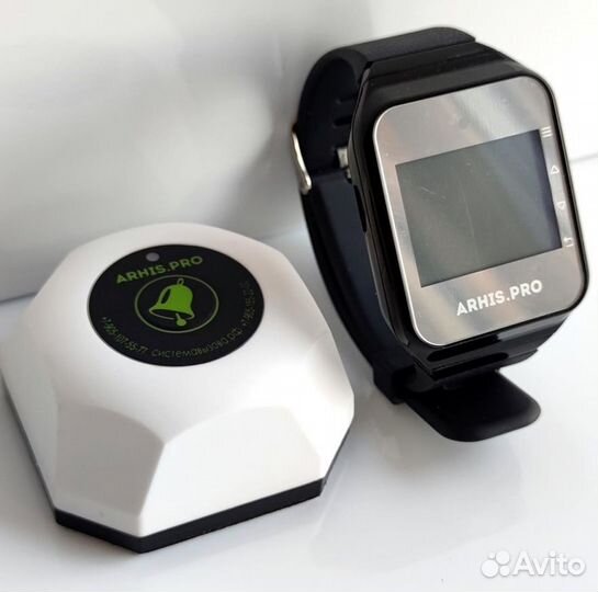 Часы официанту для вызова повором на кухню