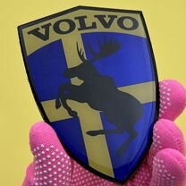 Герб лось для Volvo флаг эмблема наклейка Вольво