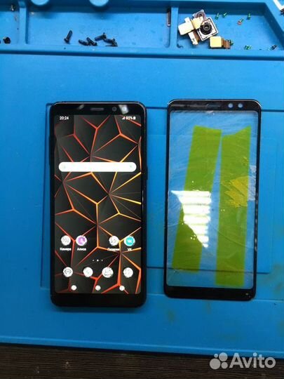 Замена стекла samsung, xiaomi, honor, iPhone