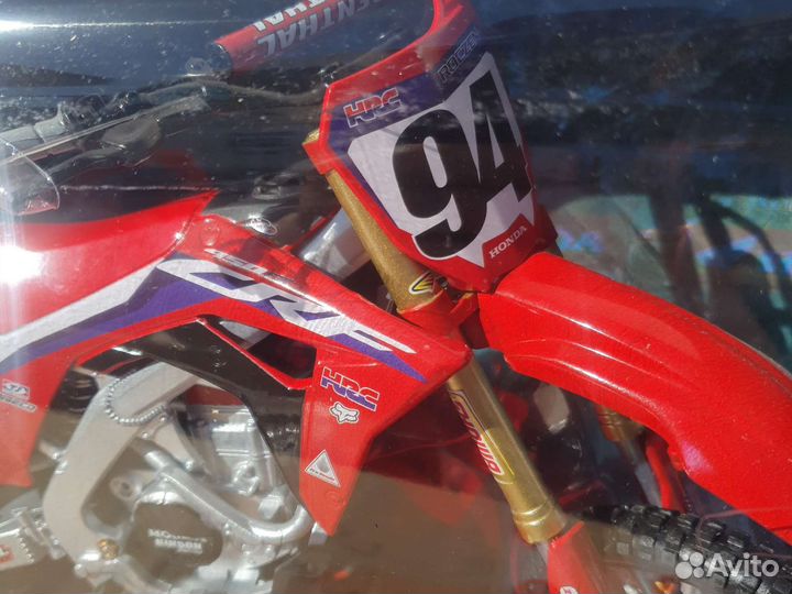 Модель мотоцикла 1:6 honda CRF 450R KEN roczen 94