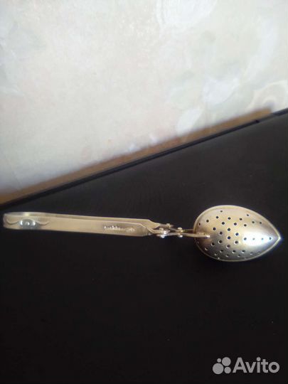 Мельхиоровые щипцы сито. Винтаж