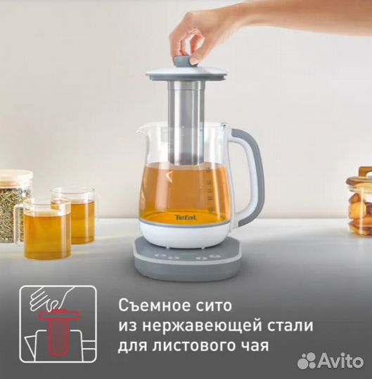 Новый электрический чайник Tefal