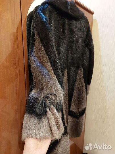 Шуба из нутрии 52-56