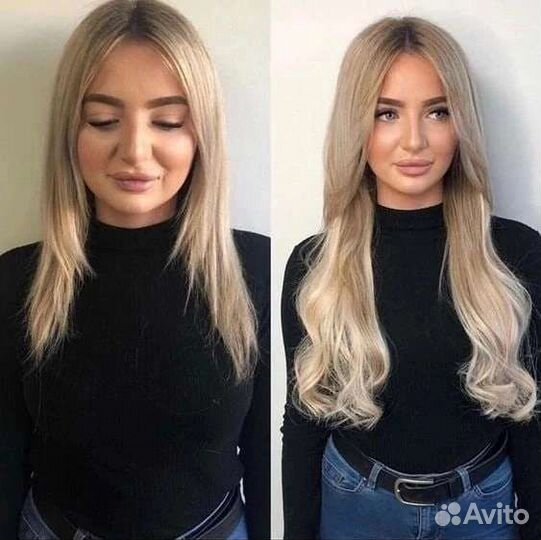 Афронаращивание волос/ Полное наращивание волос