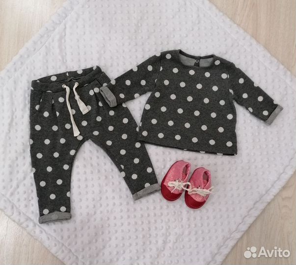 Вещи пакетом на девочку 68 74