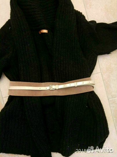 Пояс р-р М из натуральной замши