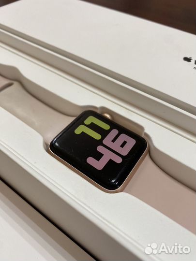 Часы apple watch 3 42mm акб 80%