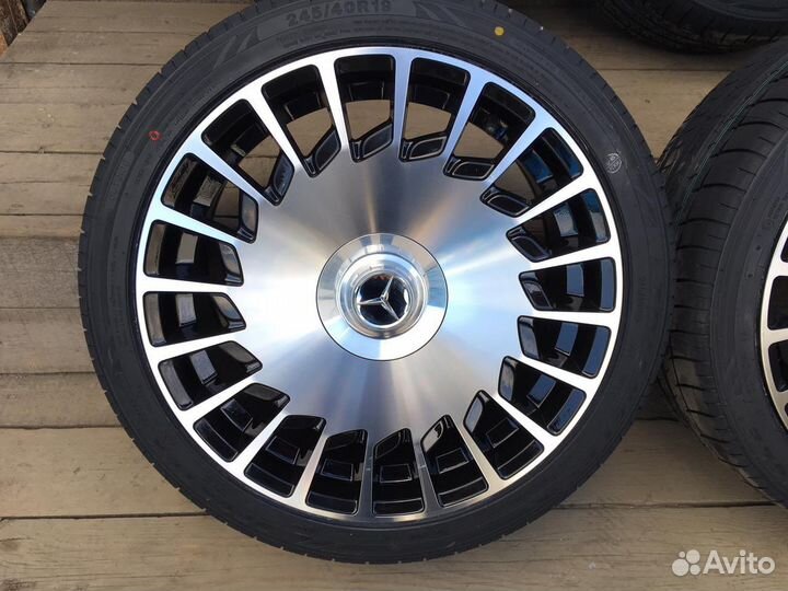 Новые колеса R19 Mercedes S221 S222 Разноширокие