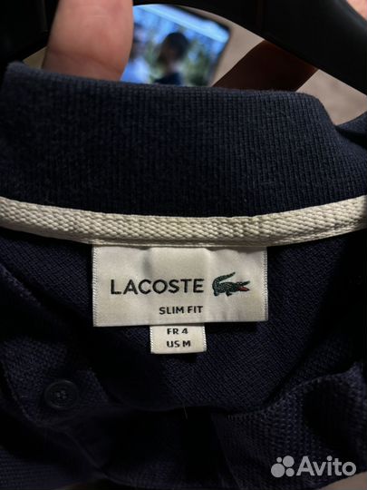 Поло lacoste мужское