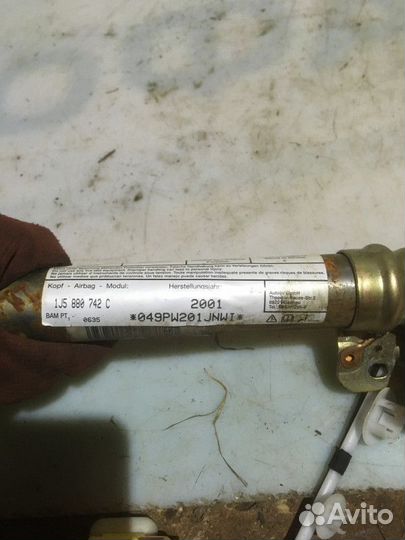 Подушка безопасности боковая (шторка) Volkswagen B