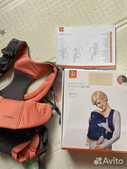 Эргорюкзак кенгуру Stokke MyCarrier лимитка