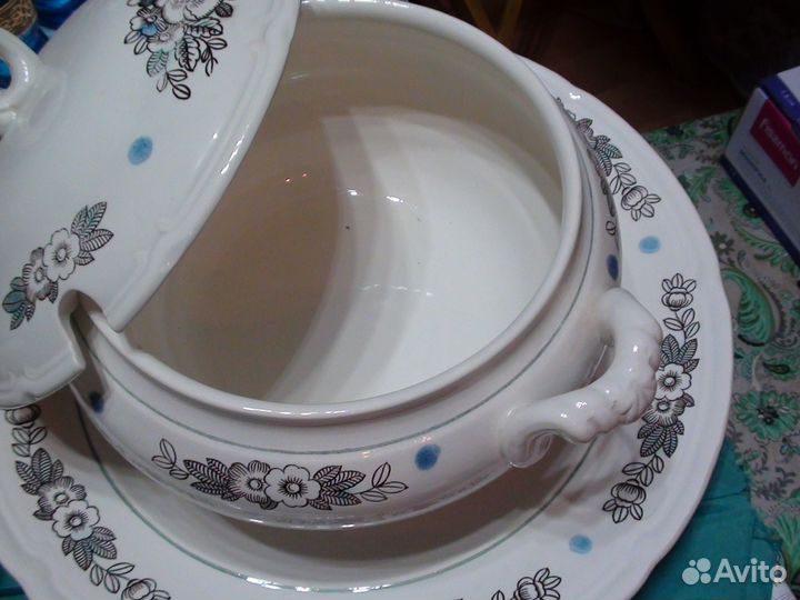 Посуда СССР фаянс столовый сервиз