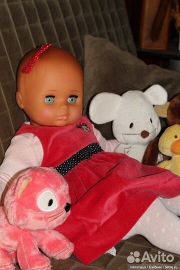Кукла Большой пупс ГДР с мягким телом