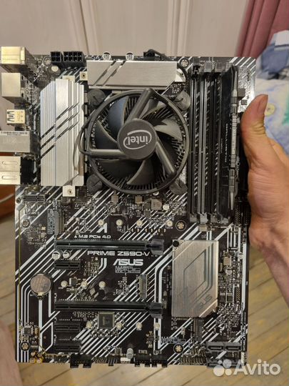 Материнская плата, процессор, оперативка