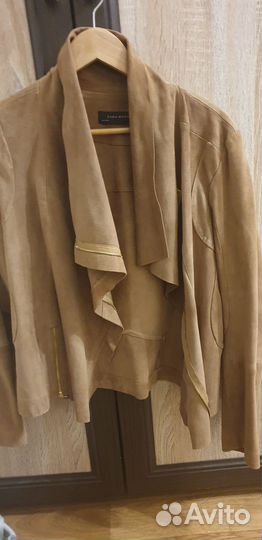 Куртка натуральная замша