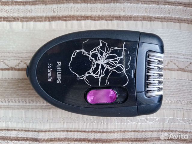 Эпилятор Philips Satinelle чёрный б/у