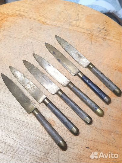 Ножи фруктовые,старинные 6шт