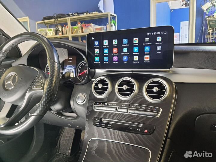 Магнитола Android для Mercedes Benz