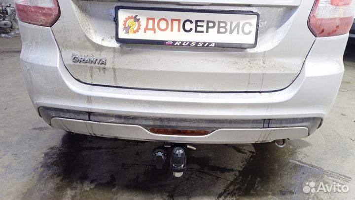 Фаркоп на LADA Granta легкосъемный шар под квадрат