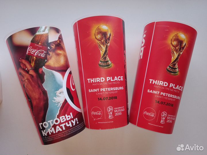 Стаканы Чемпионата мира по футболу 2018 (+банки)