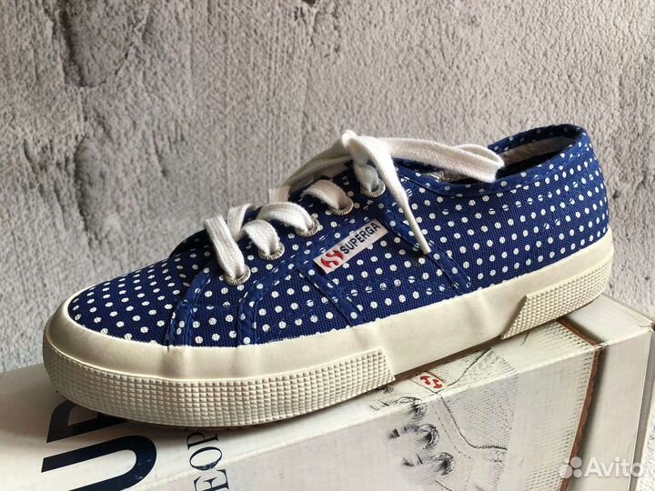 Кеды superga новые 24см