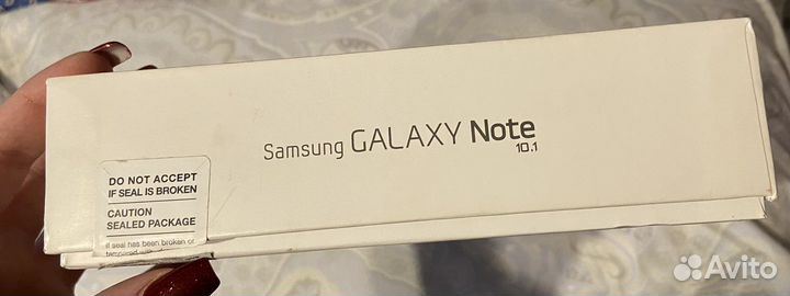 Коробка от планшета Samsung galaxy note 10.1