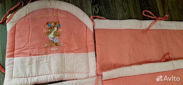 Бортики в детскую кроватку