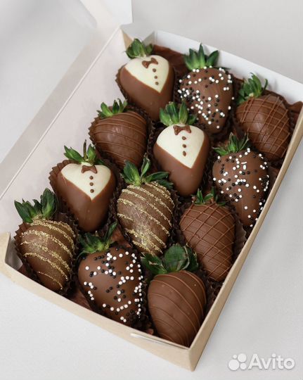 Клубника в бельгийском шоколаде