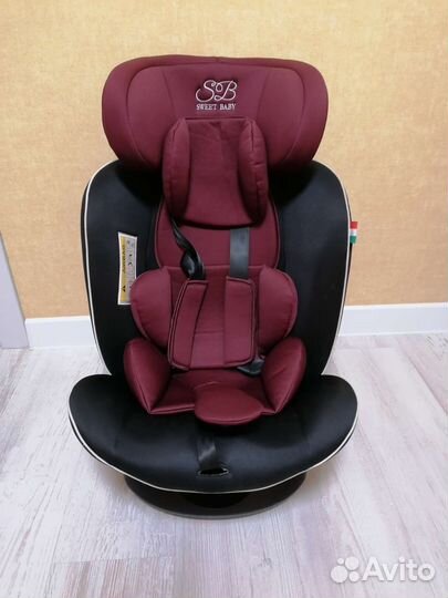 Детское автокресло от 0 до 36 кг поворотное
