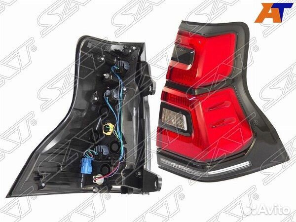 Фонарь задний toyota land cruiser prado 150 09