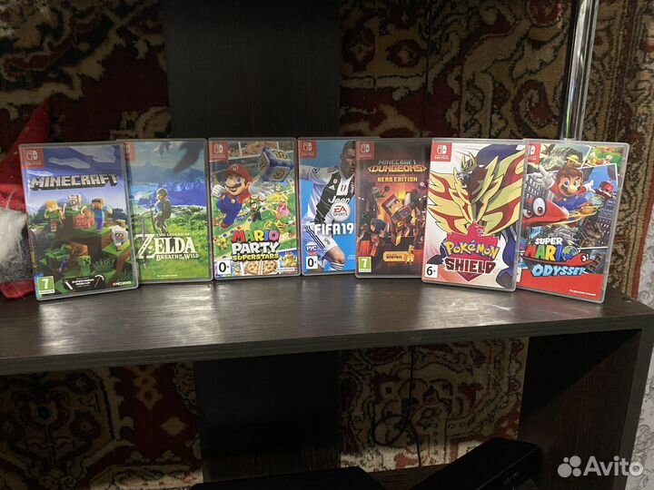 Игры картриджы на Nintendo Switch