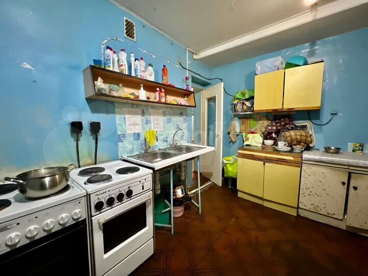 Комната 17,5 м² в 1-к., 4/9 эт.