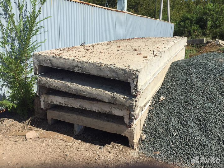 Плиты перекрытия бу 1.5 на 6