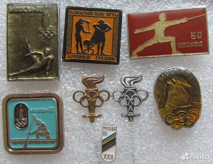 Олимпийские Игры 1980 и другие олимпийские значки