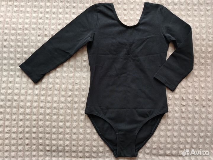 Купальник и леггинсы для гимнастики р. 122-128