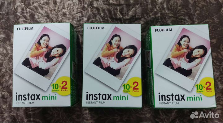 Картриджи для фотоаппарата Fujifilm instax mini