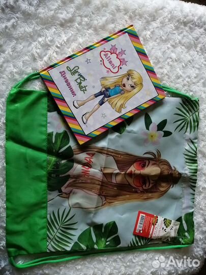 Новое. Сумка для сменной обуви + дневник