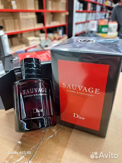 Туалетная вода Sauvage Cherry & Patchouli