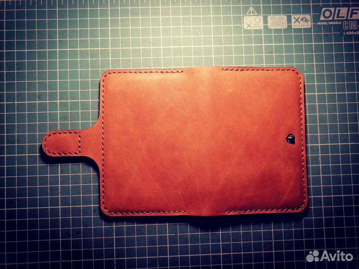 Обложка на паспорт, натуральная кожа