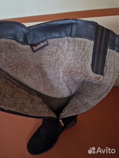 Сапоги зимние женские 37,Alessio nesca