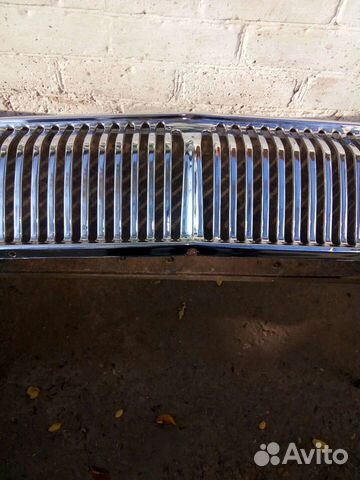 Решётка радиатора на Газ 24 хром