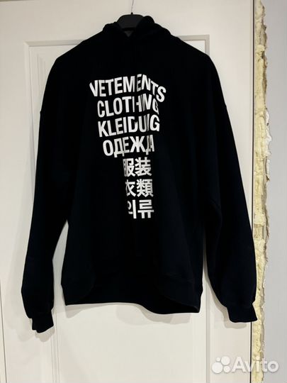 Vetements худи одежда оригинал